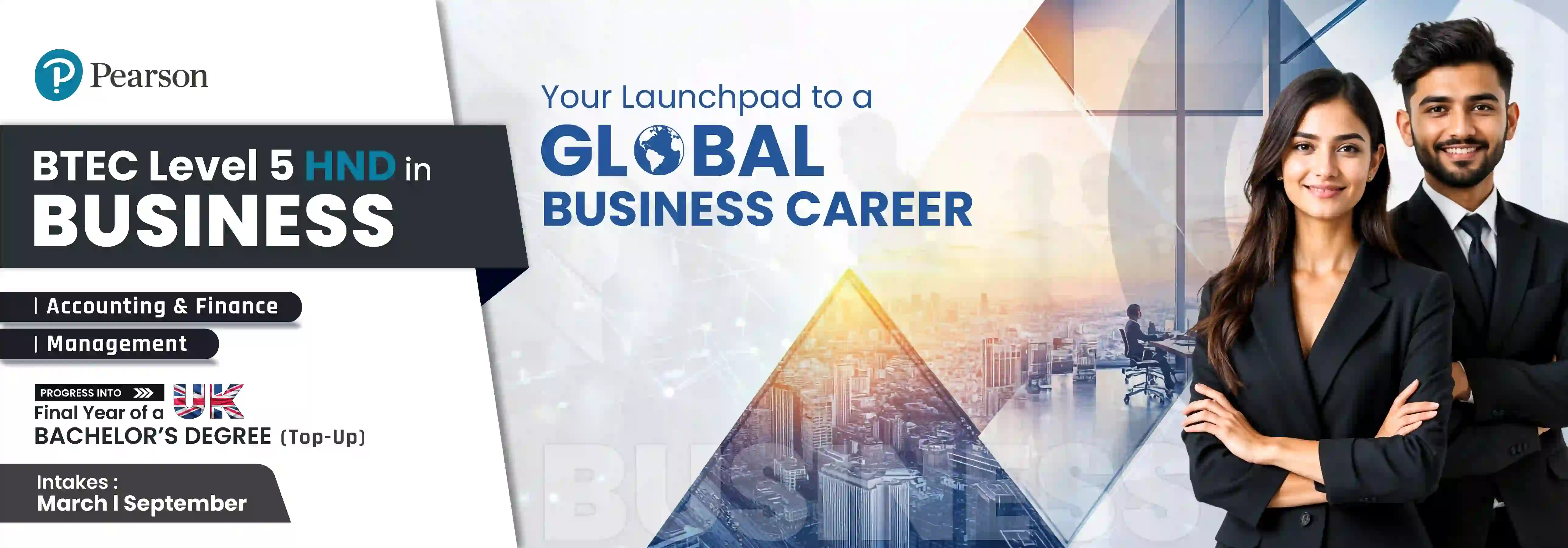 Pearson BTEC Level 5 HND in Business | Lyceum Campus
