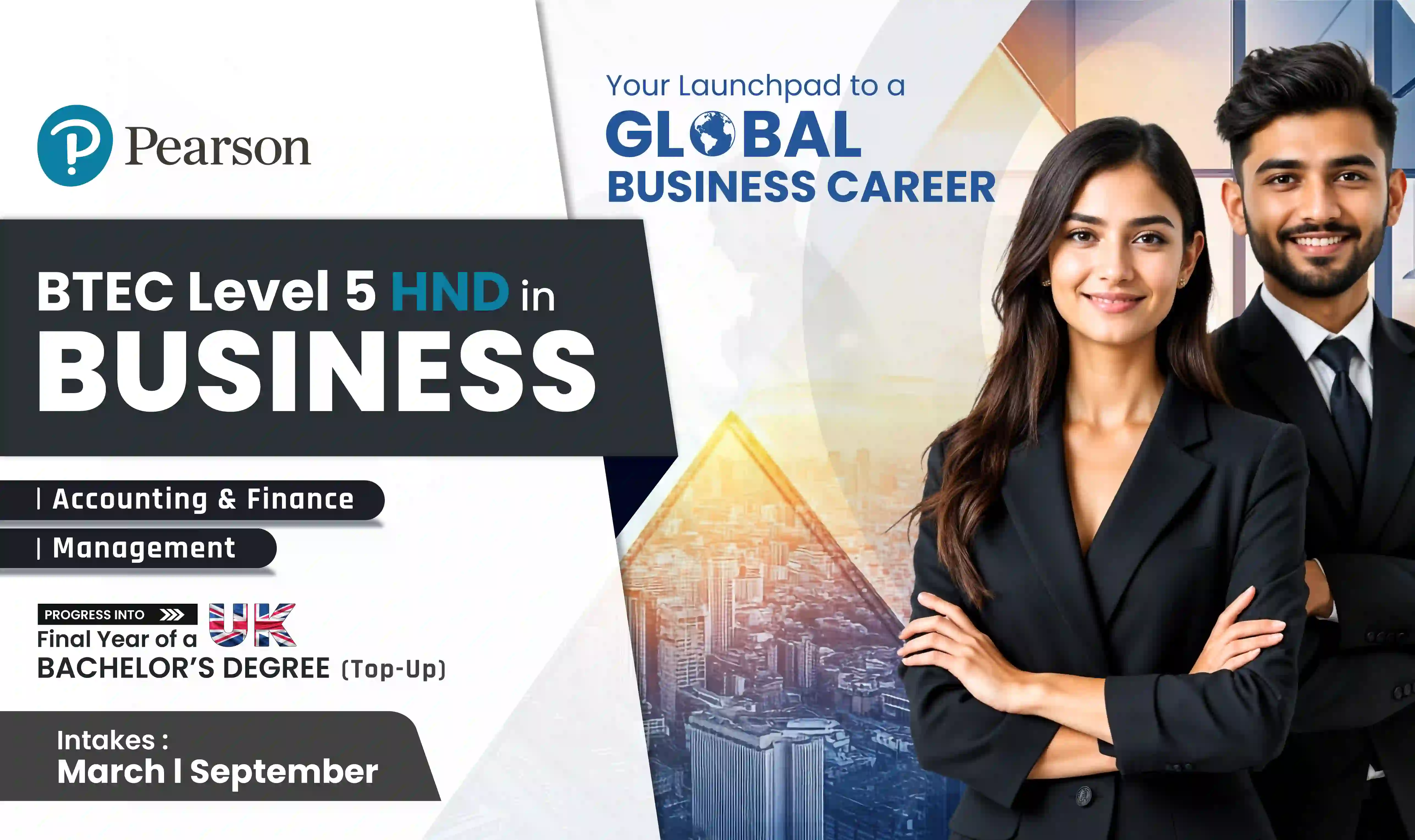 Pearson BTEC Level 5 HND in Business | Lyceum Campus