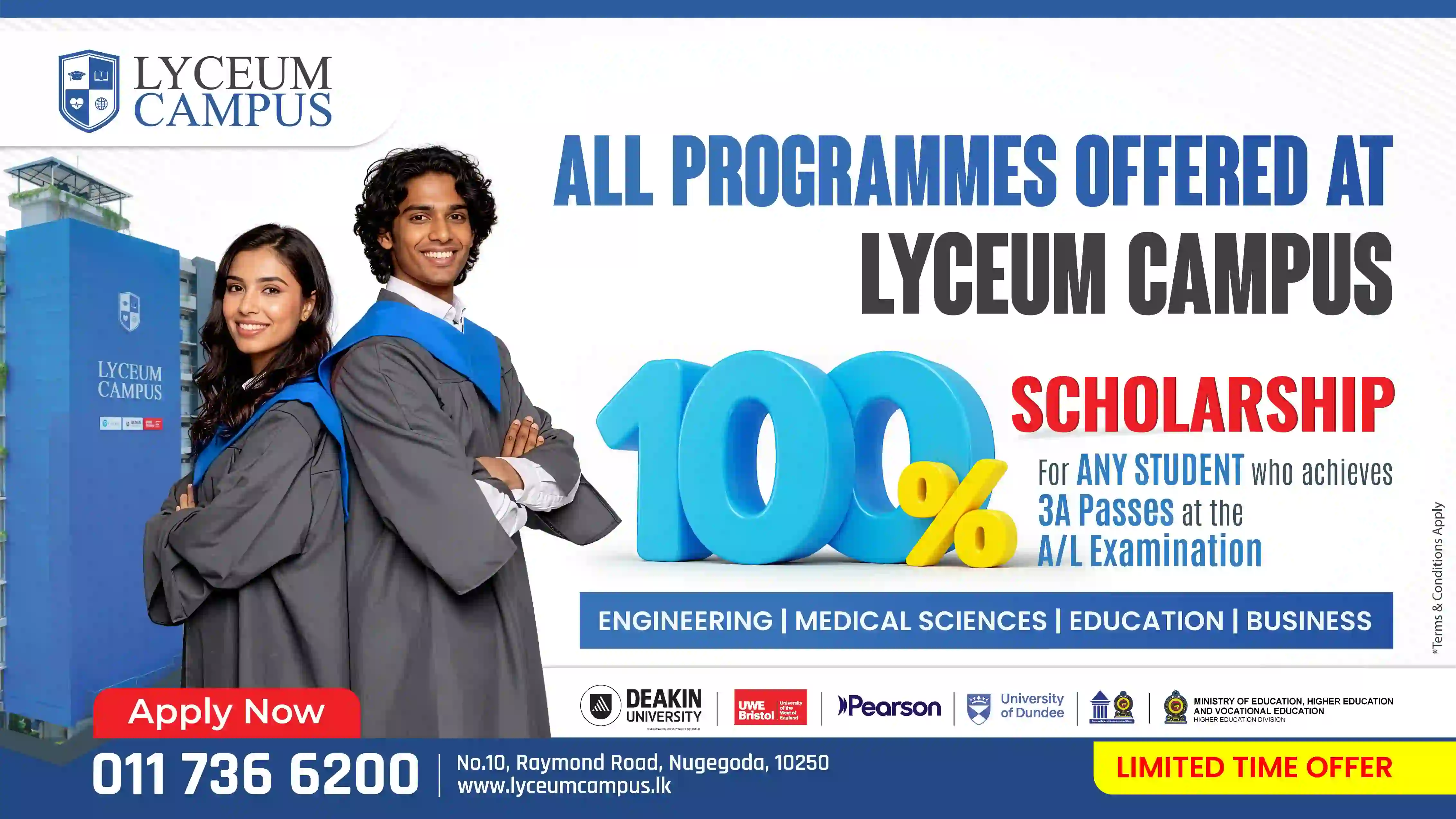 Lyceum Global Foundation Programme Intake - July